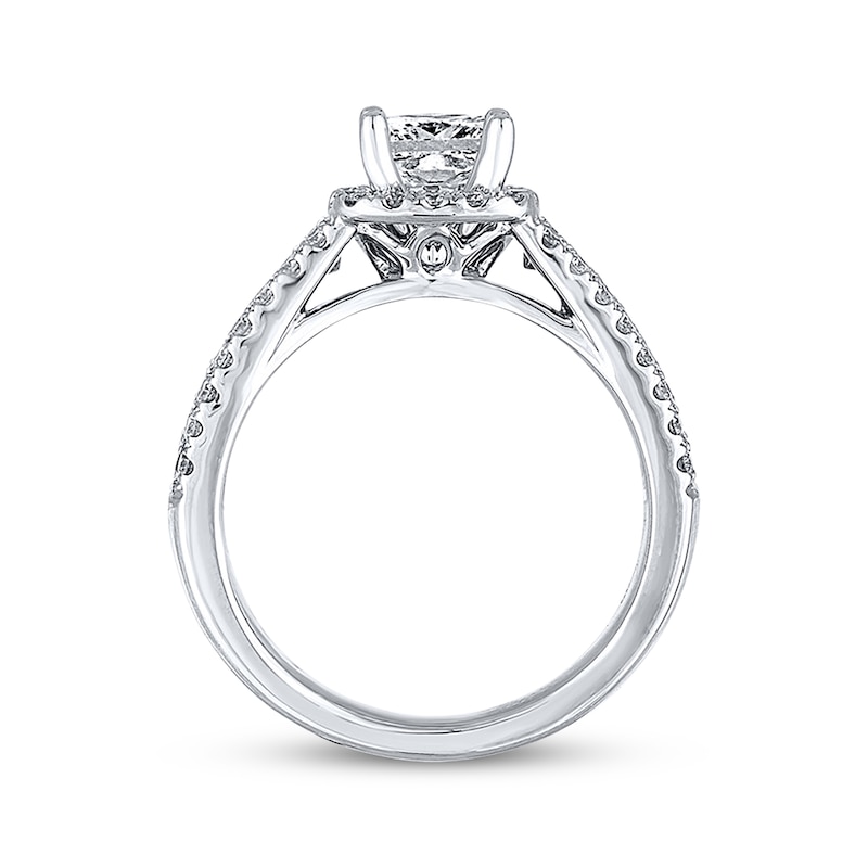 Main Image 3 of Previously Owned THE LEO Diamond Engagement Ring 2-1/8 ct tw Diamonds 14K White Gold