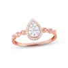 Previously Owned Diamond Promise Ring 1/4 ct tw Round-cut 10K Rose Gold