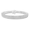 Thumbnail Image 1 of Previously Owned Diamond Bracelet 5 ct tw Round-cut 14K White Gold 7&quot; Length
