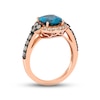 Thumbnail Image 2 of Previously Owned  Le Vian Topaz Ring 1/2 carat tw Diamonds 14K Strawberry Gold
