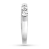 Thumbnail Image 3 of Previously Owned Diamond Anniversary Band 1 carat tw Round-cut 14K White Gold