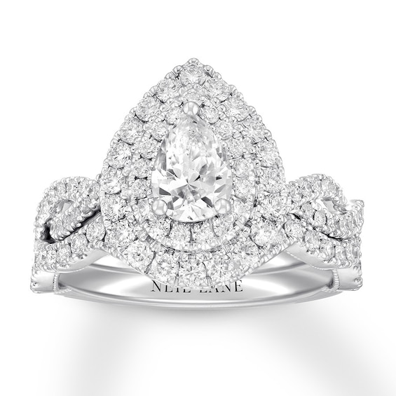 Previously Owned Neil Lane Diamond Bridal Set 1-3/4 ct tw 14K White Gold