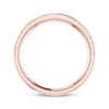 Thumbnail Image 2 of Previously Owned Colorless Diamond Band 1/4 ct tw Round-Cut 14K Rose Gold