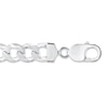 Thumbnail Image 2 of Previously Owned Curb Chain Necklace Solid Sterling Silver 22&quot; Length