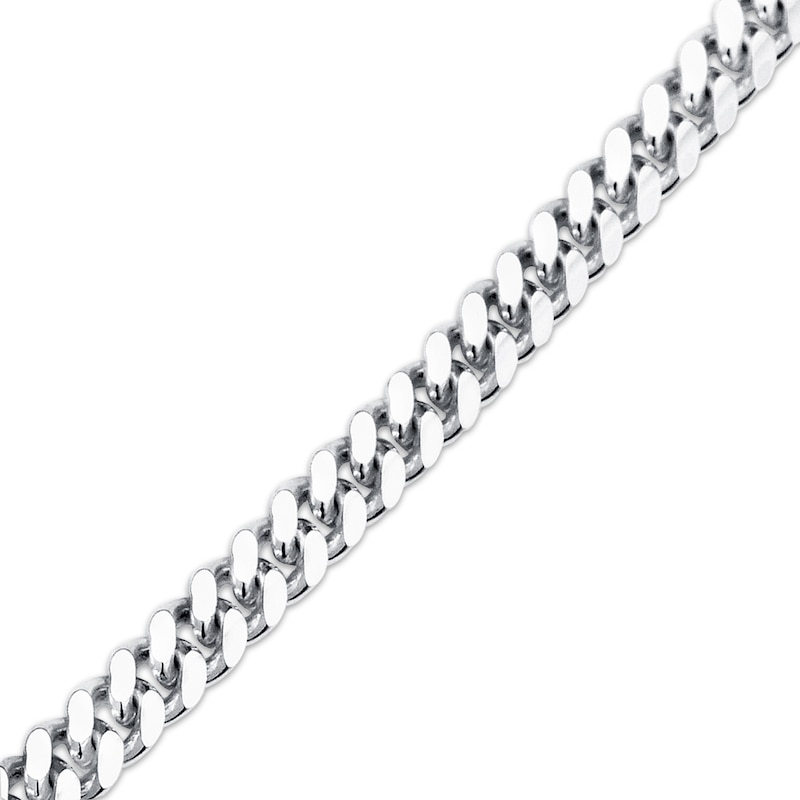 Main Image 2 of Previously Owned Miami Cuban Link Necklace Solid Sterling Silver 22&quot;