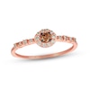 Thumbnail Image 0 of Previously Owned Le Vian Chocolate Diamond Ring 1/4 ct tw 14K Strawberry Gold