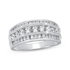 Thumbnail Image 0 of Previously Owned Men's Diamond Wedding Ring 1-1/2 ct tw Round-cut 10K White Gold