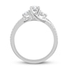 Thumbnail Image 1 of Previously Owned 3 Stone Diamond Engagement Ring 3/4 ct tw Round-cut 10K White Gold