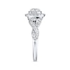 Thumbnail Image 1 of Previously Owned Neil Lane Diamond Engagement Ring 1 ct tw Cushion, Marquise & Round-cut 14K White Gold