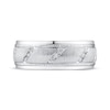 Thumbnail Image 2 of Previously Owned Men's Diamond Wedding Band 1/5 ct tw Round-cut 10K White Gold