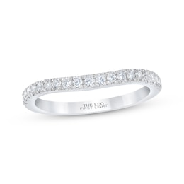 Previously Owned THE LEO First Light Diamond Wedding Band 1/4 ct tw 14K White Gold