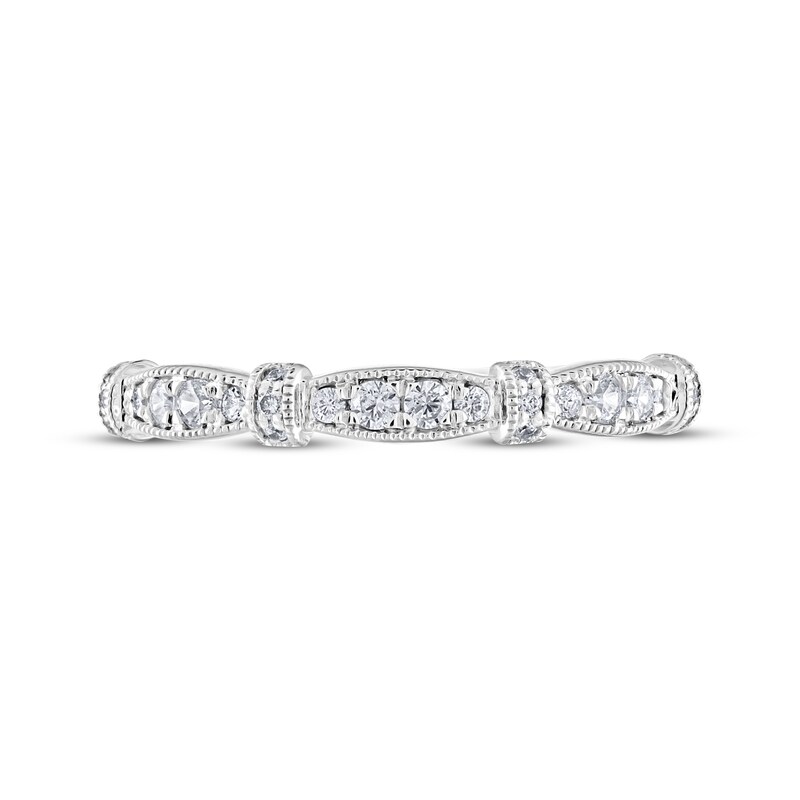 Previously Owned Adrianna Papell Diamond Anniversary Band 1/5 ct tw Round-cut  14K White Gold