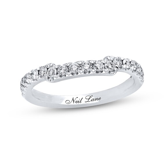 Previously Owned Neil Lane Wedding Band 3/8 ct tw Diamonds 14K White Gold