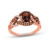 Thumbnail Image 1 of Previously Owned Le Vian Chocolate Quartz Ring 1/4 ct tw Diamonds 14K Gold