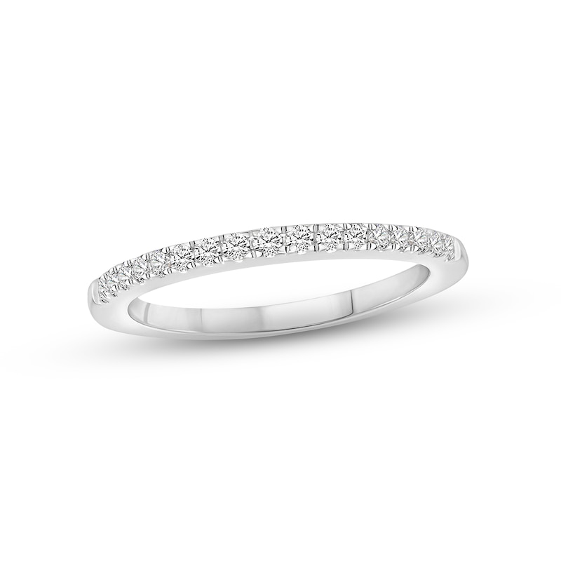 Main Image 1 of Previously Owned Diamond Anniversary Band 1/4 ct tw Round-cut 14K White Gold
