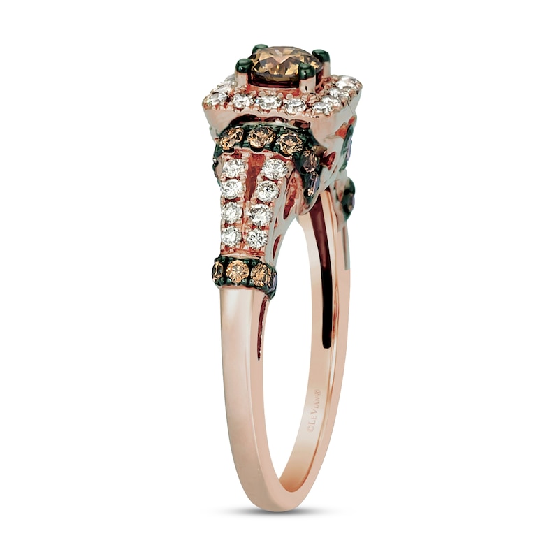 Previously Owned Le Vian Diamond Ring 1 ct tw 14K Strawberry Gold