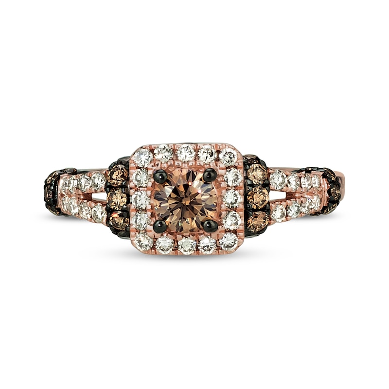 Previously Owned Le Vian Diamond Ring 1 ct tw 14K Strawberry Gold