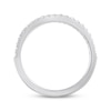 Thumbnail Image 3 of Previously Owned Diamond Wedding Band 1/5 ct tw Round-cut 14K White Gold