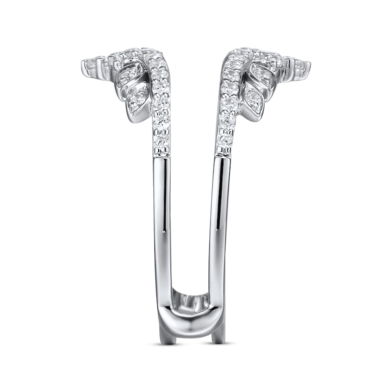 Main Image 2 of Previously Owned Diamond Enhancer Ring 3/8 ct tw Round-cut 14K White Gold