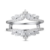 Thumbnail Image 4 of Previously Owned Diamond Enhancer Ring 3/8 ct tw Round-cut 14K White Gold