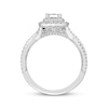 Thumbnail Image 3 of Previously Owned Neil Lane Diamond Engagement Ring 1 ct tw Princess & Round-cut 14K White Gold Size 9.5