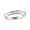 Thumbnail Image 0 of Previously Owned Diamond Wedding Band 3/4 ct tw Princess-cut 14K White Gold