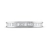 Thumbnail Image 2 of Previously Owned Diamond Wedding Band 3/4 ct tw Princess-cut 14K White Gold