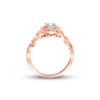 Thumbnail Image 2 of Previously Owned Diamond Engagement Ring 5/8 ct tw Round-cut 14K Rose Gold