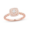 Thumbnail Image 0 of Previously Owned Diamond Engagement Ring 1/3 ct tw Round-cut 10K Rose Gold