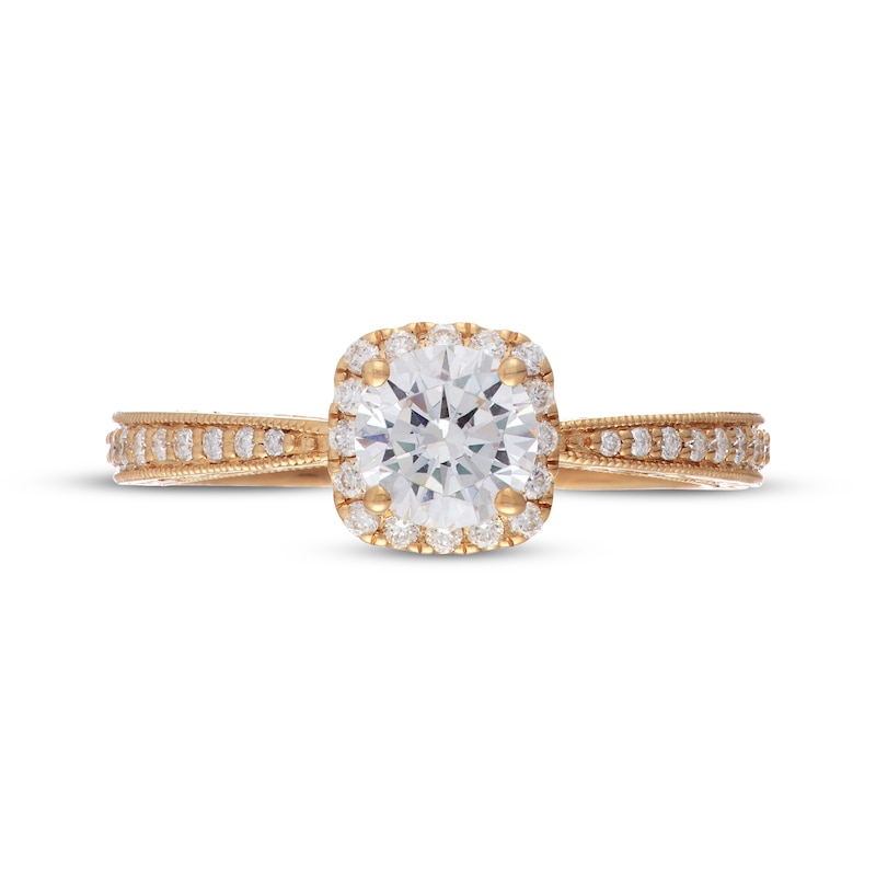 Main Image 3 of Previously Owned Neil Lane Diamond Engagement Ring 1 ct tw Round-cut 14K Yellow Gold