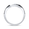 Thumbnail Image 1 of Previously Owned Men's Diamond Wedding Band 1 ct tw 10K White Gold