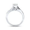 Thumbnail Image 3 of Previously Owned Diamond Engagement Ring 3/4 ct tw Princess-cut 14K White Gold - Size 4.5