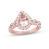 Thumbnail Image 1 of Previously Owned Neil Lane Morganite Engagement Ring 3/4 ct tw Diamonds 14K Gold Size 9.5