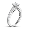 Thumbnail Image 1 of Previously Owned Diamond Engagement Ring 1-1/4 ct tw Princess-cut 14K White Gold