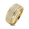 Thumbnail Image 4 of Previously Owned Men's Diamond Band 1/2 ct tw 10K Yellow Gold