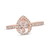 Thumbnail Image 0 of Previously Owned Le Vian Morganite Ring 1/3 ct tw Diamonds 14K Strawberry Gold
