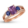 Thumbnail Image 0 of Previously Owned Le Vian Amethyst & Iolite Ring 5/8 ct tw Diamonds 14K Strawberry Gold