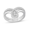 Thumbnail Image 0 of Previously Owned Convertibilities Diamond Rings 1/10 ct tw Sterling Silver