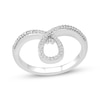 Thumbnail Image 1 of Previously Owned Convertibilities Diamond Rings 1/10 ct tw Sterling Silver