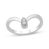 Thumbnail Image 2 of Previously Owned Convertibilities Diamond Rings 1/10 ct tw Sterling Silver