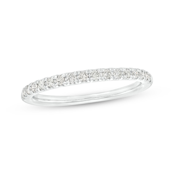 Previously Owned Diamond Anniversary Band 1/4 ct tw Round-cut 10K White Gold