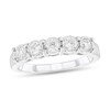 Thumbnail Image 1 of Previously Owned Diamond Anniversary Ring 1/2 ct tw Round-cut 10K White Gold