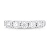 Thumbnail Image 3 of Previously Owned Diamond Anniversary Ring 1/2 ct tw Round-cut 10K White Gold