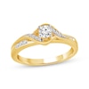 Thumbnail Image 1 of Previously Owned Diamond Engagement Ring 1/3 Carat tw 10K Yellow Gold