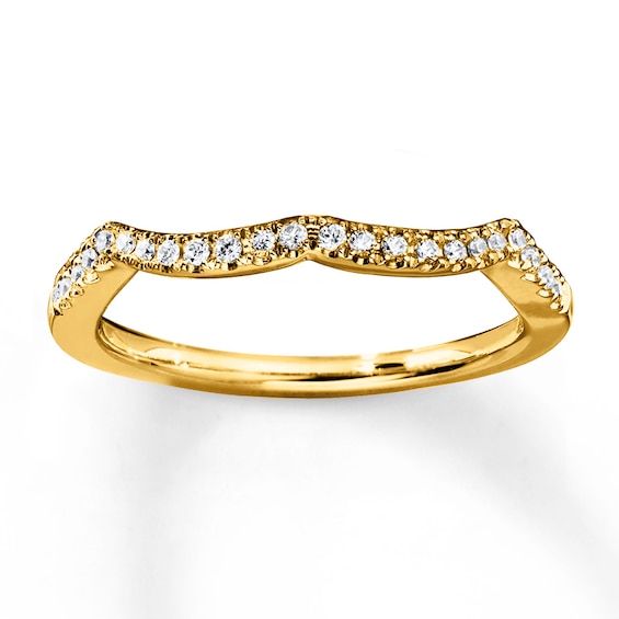 Previously Owned Diamond Wedding Band 1/8 ct tw 14K Yellow Gold