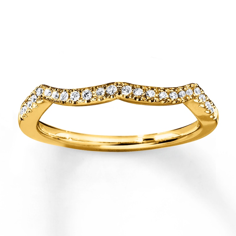 Previously Owned Diamond Wedding Band 1/8 ct tw 14K Yellow Gold