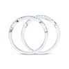 Thumbnail Image 3 of Previously Owned Diamond Wedding Bands 3/8 ct tw Round-cut 14K White Gold