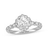 Thumbnail Image 1 of Previously Owned Neil Lane Diamond Engagement Ring 1-1/3 ct tw Cushion & Round-cut 14K White Gold - Size 5