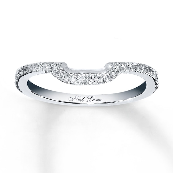 Previously Owned Neil Lane Diamond Ring 1/4 ct tw Round-cut 14K White Gold Size 5.75
