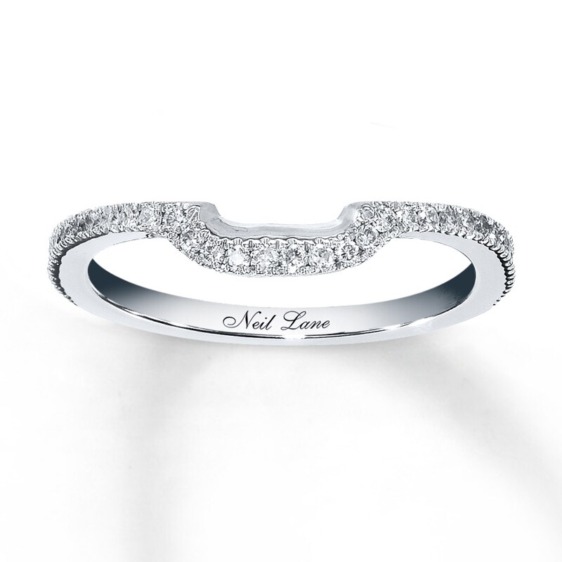 Main Image 1 of Previously Owned Neil Lane Diamond Ring 1/4 ct tw Round-cut 14K White Gold - Size 5.75